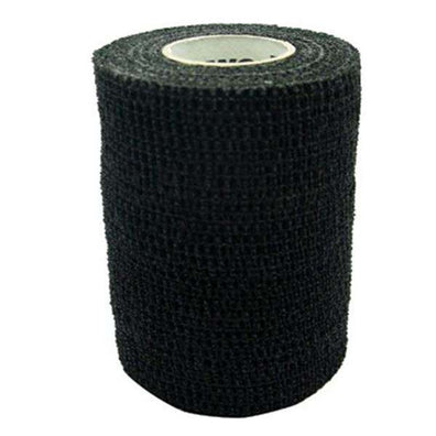 Bandage CoFlex Compression Elastic 2"x5yd Latex Non-Sterile Cohesive Black 36/Bx - Surgical Supplies NY